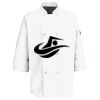Button Chef Coat with Thermometer Pocket Thumbnail