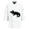 Button Chef Coat with Thermometer Pocket Thumbnail