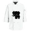 Button Chef Coat with Thermometer Pocket Thumbnail