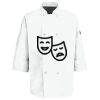 Button Chef Coat with Thermometer Pocket Thumbnail