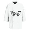 Button Chef Coat with Thermometer Pocket Thumbnail