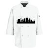 Button Chef Coat with Thermometer Pocket Thumbnail