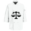 Button Chef Coat with Thermometer Pocket Thumbnail