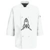 Button Chef Coat with Thermometer Pocket Thumbnail