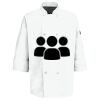 Button Chef Coat with Thermometer Pocket Thumbnail