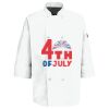 Button Chef Coat with Thermometer Pocket Thumbnail