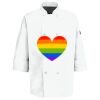 Button Chef Coat with Thermometer Pocket Thumbnail
