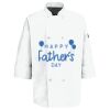 Button Chef Coat with Thermometer Pocket Thumbnail