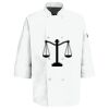 Button Chef Coat with Thermometer Pocket Thumbnail