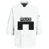 Button Chef Coat with Thermometer Pocket Thumbnail