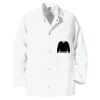 Gripper Front Short Butcher Coat Thumbnail