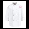 Eight Pearl Button Chef Coat - Tall Sizes Thumbnail