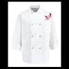 Eight Pearl Button Chef Coat - Tall Sizes Thumbnail