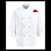 Eight Pearl Button Chef Coat - Tall Sizes Thumbnail